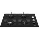 Plaque Beko Encastrable 4FEUX 60X60 A Gaz Noir HILG64120S thumbnail 6