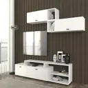 Table Téléviseur Gril TV Unit White T727-BLA thumbnail 1