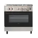 Cuisiniere Technolux 5FEUX 80X60 A Gaz Inox TEC80 thumbnail 1