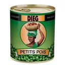 Petits pois Dieg boîte 800 g thumbnail 1