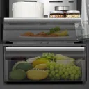 Refrigerateur Hisense Combine 3 tiroirs 370 litres Nofrost Inverter Noir RB5K330GSFE thumbnail 5