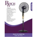 Ventilateur Roch Sur Pied NOIR-DORE RSF1804 thumbnail 4