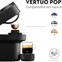 Machine à Cafe Nespresso Delonghi Vertuo Noir ENV90B thumbnail 3