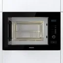 Micro Onde Hisense Encastrable 25 litres avec Grille Noir HB25MOBX7G thumbnail 2