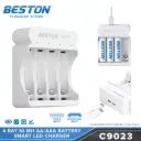 Chargeur de Batterie Intelligent BESTON BST-C9023 - 4 Emplacements thumbnail 1