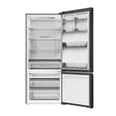 Refrigerateur Haier Combine 3 tiroirs 460 litres Noir HRF460BMB thumbnail 5