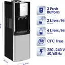 Fontaine Enduro 3ROBINETS avec Frigo Blanc WD120FRHCA thumbnail 2