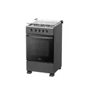 Cuisiniere Midea 4FEUX 60X60 A Gaz Noir 60TMG4G081B thumbnail 1