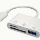 ADAPTER - Lecteur carte mémoire 3-en-1 USB Type C thumbnail 1