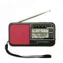 Radio Bluetooth RDD RD-316BTS Portable avec Panneau Solaire thumbnail 1