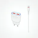 Chargeur Mural Power 12W Double Ports USB ICONIX IC-HC1022 thumbnail 1