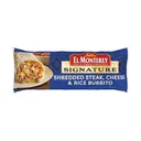 El Monterey – Signature - Burrito Steak & Cheese Effiloché – 136 g thumbnail 1
