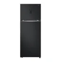 Refrigerateur LG 2PORTES 473LITRES + Dist D'EAU Noir Mate GN-F452PFAQ thumbnail 1