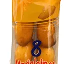 Gina – Madeleines Nature Coquille – Pack de 8 (160 g) thumbnail 1