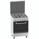 Cuisiniere Finix 4FEUX 60X60 A Gaz Gris G64NC-M thumbnail 3