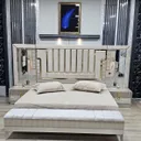 Chambre à Coucher Armoire 6 battants 6 pièces Beige Bambi thumbnail 1
