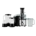 Mixeur Blender et Extracteur de Jus 4-en-1 Geepas GSB44016 800W thumbnail 1