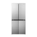Refrigerateur Hisense Side BY Side 4 portes 431 litres avec Fontaine Inverter Gris RQ54WC thumbnail 1