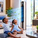 Split Hisense 24000BTU 3CV Armoire Round Inverter R32 AUF24UR4RJXB thumbnail 2