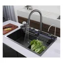 Evier de cuisine 8046B en acier inoxydable 304-coloris noir thumbnail 3