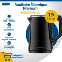 Bouilloire Enduro 1.5 litres Electrique Noir PK15L thumbnail 2