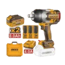 Clé à Chocs Sans Fil 20V 2100 Nm Brushless | Pack 2x Batteries 8.0Ah thumbnail 1
