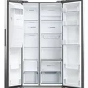 Refrigerateur Haier Side By Side 2PORTES Distributeur Glacon Gris HSW59FEIMM thumbnail 4