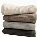 Chiffons, torchons de Nettoyage Épais et Absorbants pour Cuisine,  en Polyester Légères avec Adhérence Texturée, Couleurs Mixtes (Beige, Marron, Gris) thumbnail 1