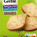 GERBLE – Pain Graines Sans Gluten et Sans Lactose - 200 g thumbnail 1