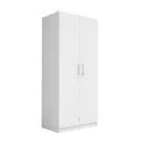 Armoire 2 battants 850X450X750 Cm Blanc ARB002 thumbnail 5
