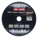 Câble HDMI Fibre Optique 20M AOC 2.0/2.1 thumbnail 1