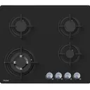 Plaque De Cuisson Haier Encastrable 4FEUX A Gaz 60X60 Noir HOB760B thumbnail 1