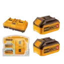 Kit Énergie Expert P20S : 2 Batteries Maxi-Autonomie 20V (5.0Ah) + 1 Chargeur Double Simultané 4A  FBCPK2425 thumbnail 1