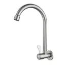 Robinet mural de cuisine DSS0708BR en acier inoxydable 304-finition brossée thumbnail 1