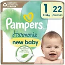 PAMPERS - Couches Harmonie New Baby T1 (2-5 Kg) - 22 Couches thumbnail 1
