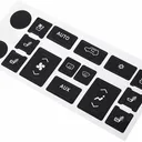 Autocollant Pour Bouton de Climatisation de Voiture thumbnail 1