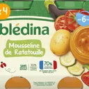 BLEDINA - Petits pots - Mousseline de Ratatouille - 2X200g thumbnail 1