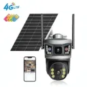 Caméra de Surveillance Solaire 4G Dual Lens YM09-B thumbnail 1