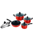 Batterie de Cuisine Decakila 11 Pièces - Aluminium Antiadhésif thumbnail 1