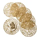 Lot de 6 - Sets de table dorés thumbnail 1