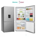 Refrigerateur Hisense Combine 3 tiroirs avec Fontaine 468L Nofrost Gris RD60WC4SB thumbnail 3
