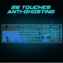 Spirit Of Gamer - Pack Gaming Clavier Souris Ultimate 600 Dark Spirit of Gamer, AZERTY thumbnail 3