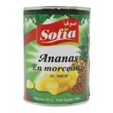 SOFIA - Ananas En Morceaux au sirop - 565 g thumbnail 1