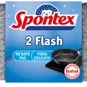 Spontex - Tampons Grattants Flash x2 - Nettoyage Efficace pour Vos Surfaces et Ustensiles thumbnail 1