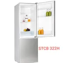 Refrigerateur Smart Technology Combine 3 tiroirs Gris STCB322H thumbnail 3