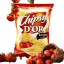 CHIPSY D'OR- Chips saveur Ketchup - 35G thumbnail 1