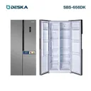 Refrigerateur Deska Side By Side 2PORTES Inverter Silver SBS-656DK thumbnail 1