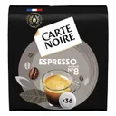 CARTE NOIRE Espresso intensite N8 (x36) 250g thumbnail 1