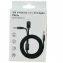 Câble Lightning vers Aux 3,5 mm 2 en 1 JBC030-B thumbnail 1
