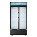 Refrigerateur Hisense Vertical 2 portes Vitrine Noir FL81WC thumbnail 1